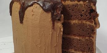 Торт Шоколадно-карамельный