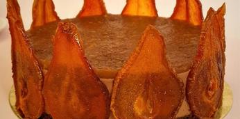 Торт Шоколад-груша-карамель