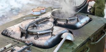 Полевая кухня на 100 персон