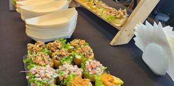 Сытный фуршет на 15-20 человек