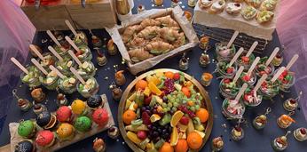 Фуршет на открытие на 100 персон