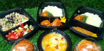 Доставка обедов на 20 персон в пемиум упаковке