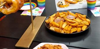 Доставка блюд и напитков на 25-27 персон